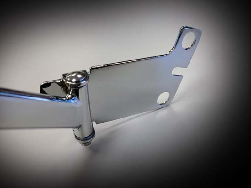 Show Chrome 2-477 Goldwing GL1500 Passenger Armrests