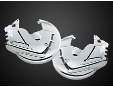 Chrome Front Rotor Covers for Goldwing GL1800 F6B