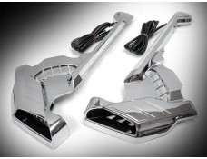 Pathfinder Chrome Front Caliper Covers with LED Lights 